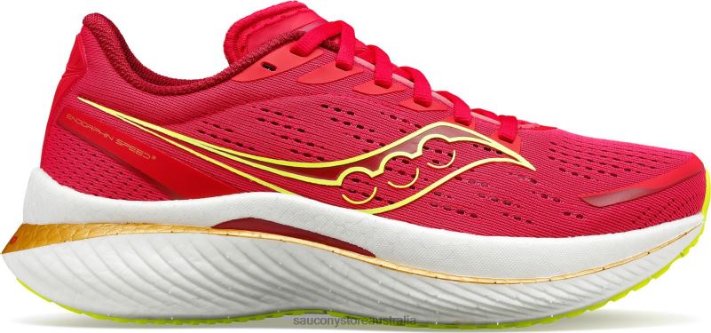 Saucony Women Endorphin Speed 3 8460X511 Red/Rose