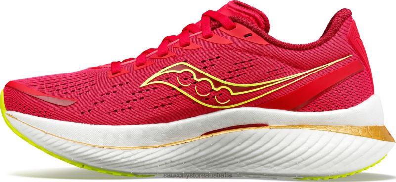 Saucony Women Endorphin Speed 3 8460X511 Red/Rose