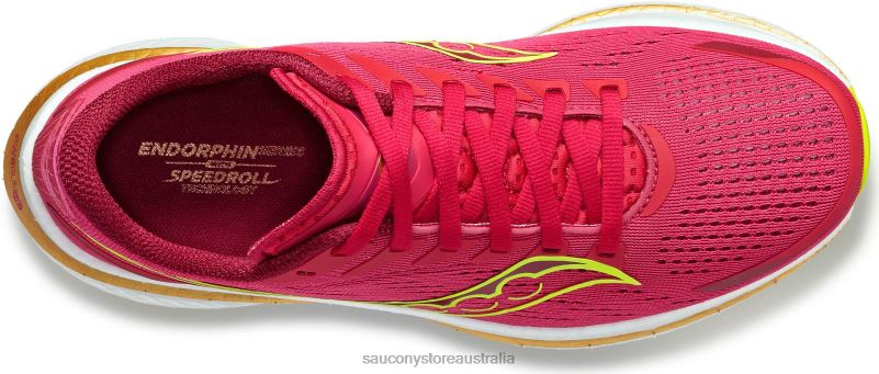 Saucony Women Endorphin Speed 3 8460X511 Red/Rose