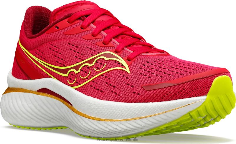 Saucony Women Endorphin Speed 3 8460X511 Red/Rose