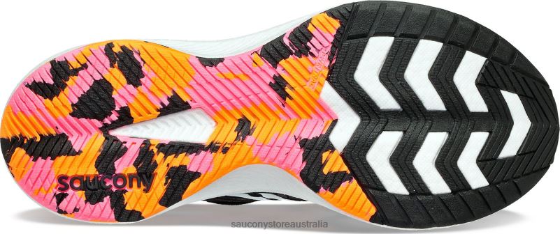 Saucony Women Freedom Crossport 8460X559 Black/ViZi