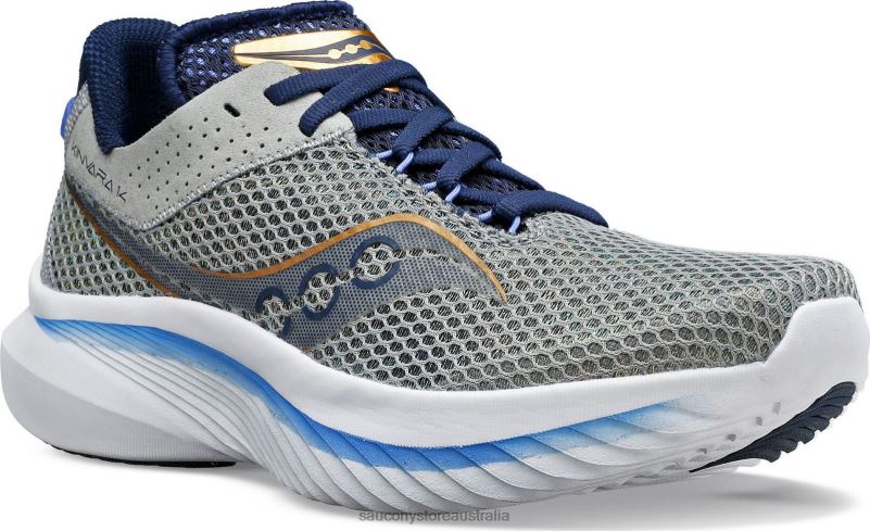 Saucony Women Kinvara 14 8460X530 Fossil/Pool