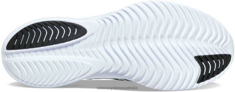 Saucony Women Kinvara 14 Wide 8460X617 Black/White