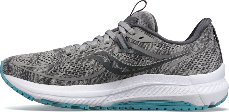 Saucony Women Omni 21 8460X576 Alloy/Rainfall