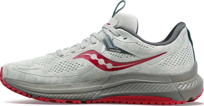 Saucony Women Omni 21 8460X579 Concrete/Berry