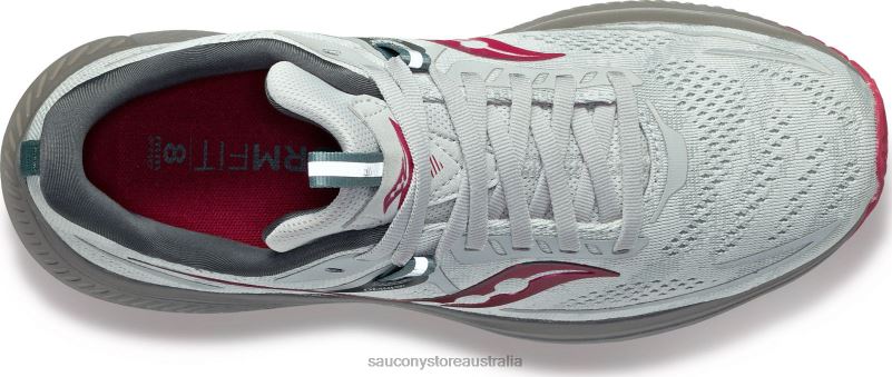 Saucony Women Omni 21 8460X579 Concrete/Berry