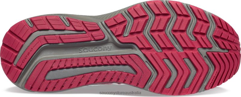 Saucony Women Omni 21 8460X579 Concrete/Berry
