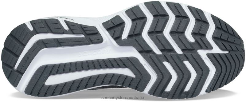 Saucony Women Omni 21 Wide 8460X631 Black/White