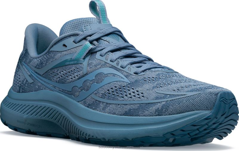 Saucony Women Omni 21 Wide 8460X632 Skyway