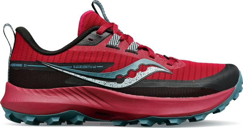 Saucony Women Peregrine 13 8460X538 Berry/Mineral