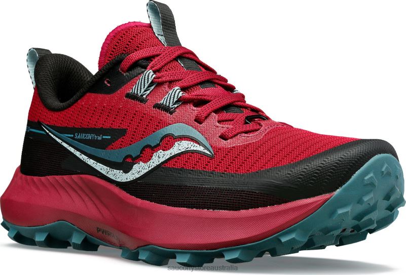 Saucony Women Peregrine 13 8460X538 Berry/Mineral