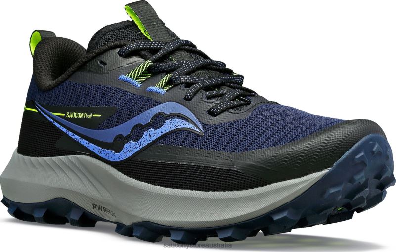 Saucony Women Peregrine 13 8460X540 Night/Fossil