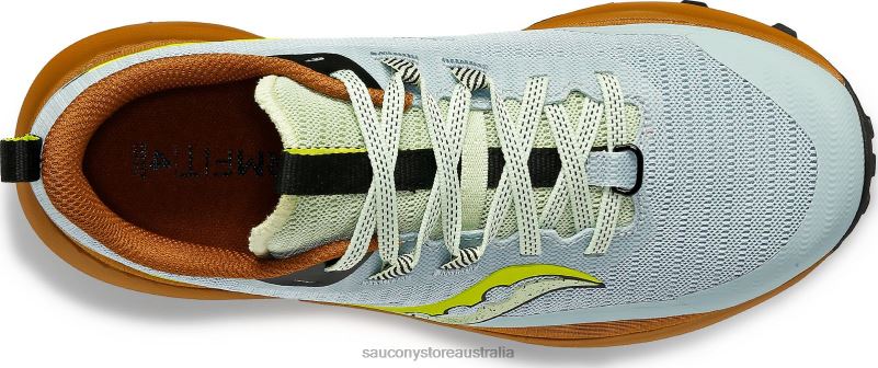 Saucony Women Peregrine 13 8460X542 Glacier/Bronze