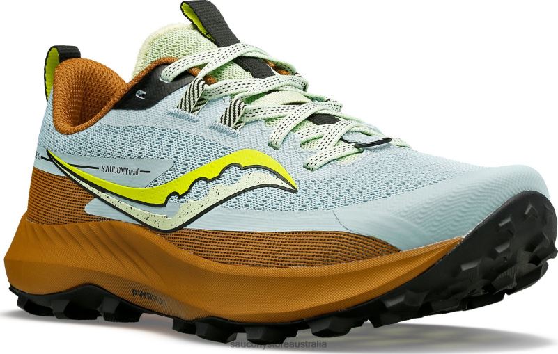 Saucony Women Peregrine 13 8460X542 Glacier/Bronze