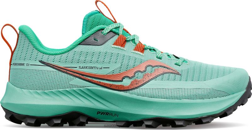 Saucony Women Peregrine 13 8460X544 Sprig/Canopy