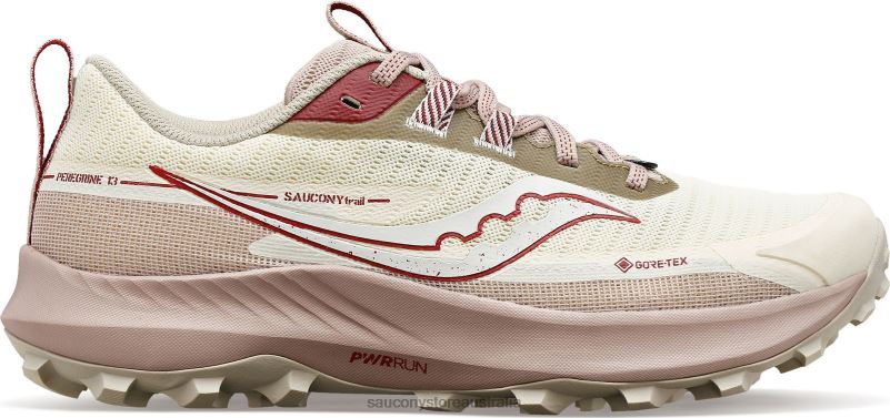 Saucony Women Peregrine 13 GTX 8460X621 Glow/Smoke