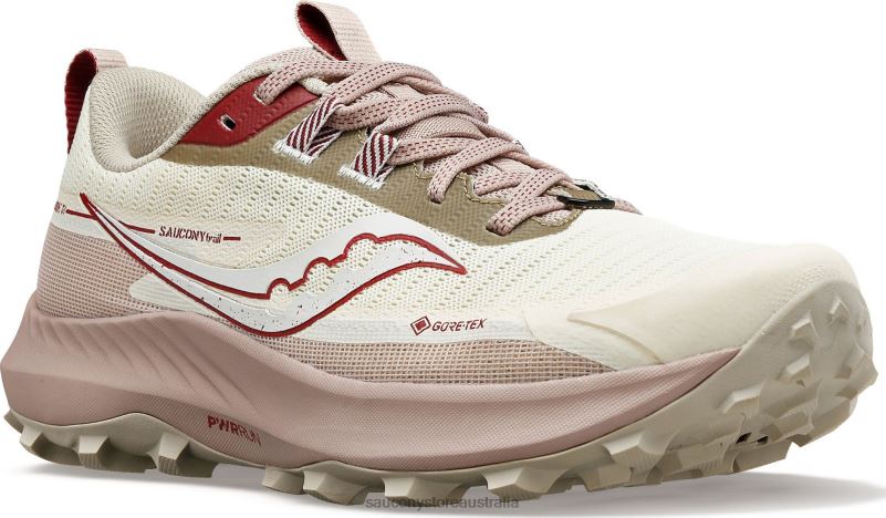 Saucony Women Peregrine 13 GTX 8460X621 Glow/Smoke