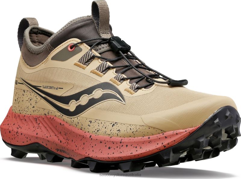Saucony Women Peregrine 13 ST 8460X651 Desert/Umber