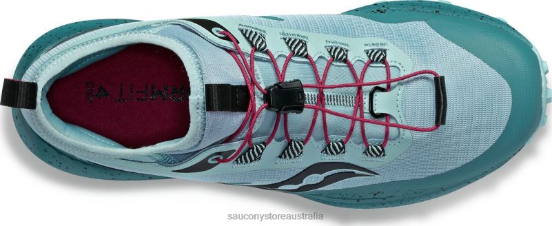 Saucony Women Peregrine 13 ST 8460X652 Mineral/Moss