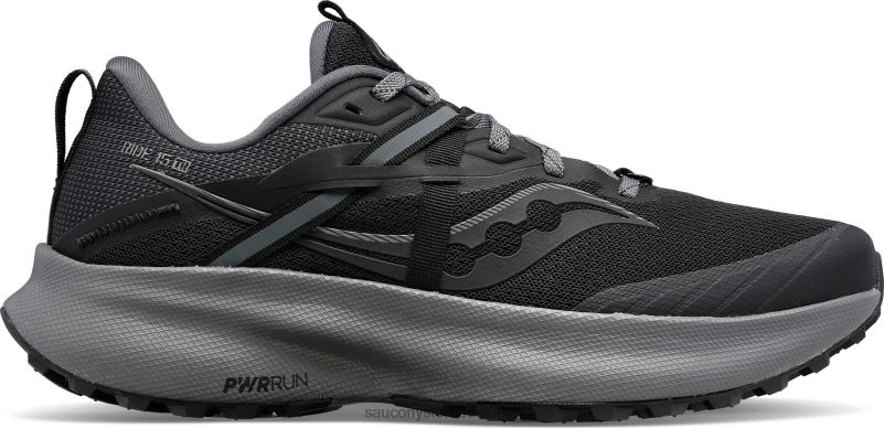 Saucony Women Ride 15 TR 8460X546 Black/Charcoal