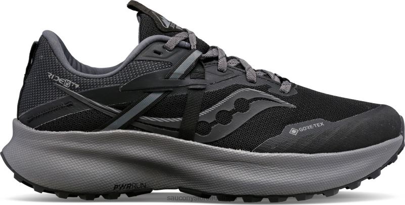 Saucony Women Ride 15 TR GTX 8460X622 Black/Charcoal