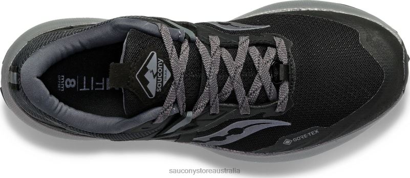 Saucony Women Ride 15 TR GTX 8460X622 Black/Charcoal