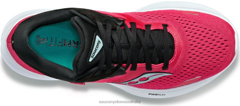 Saucony Women Ride 16 8460X500 Rose/Black