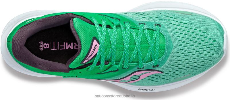 Saucony Women Ride 16 8460X501 Sprig/Peony