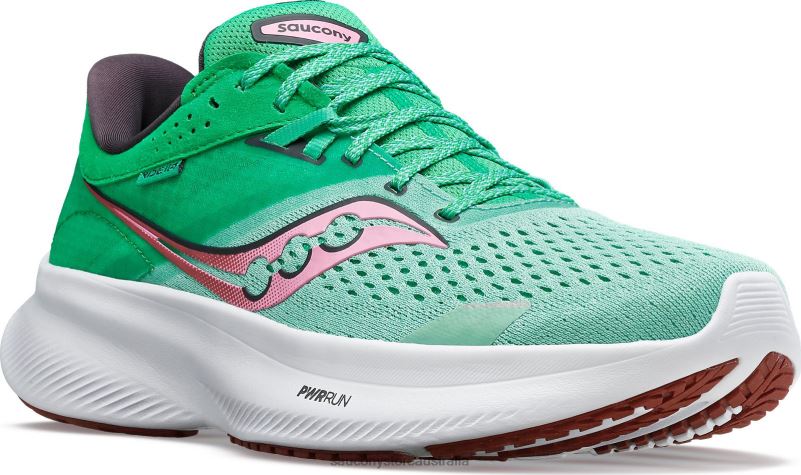Saucony Women Ride 16 8460X501 Sprig/Peony