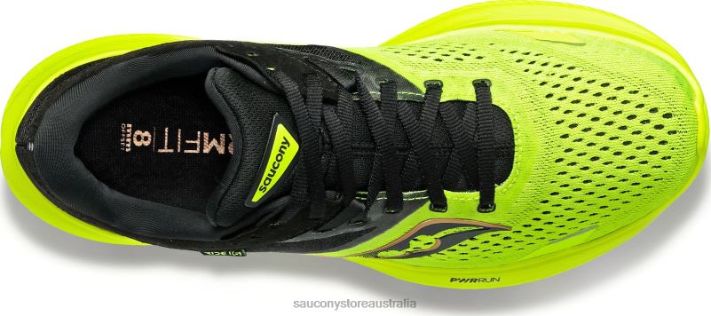 Saucony Women Ride 16 8460X503 Citron/Black