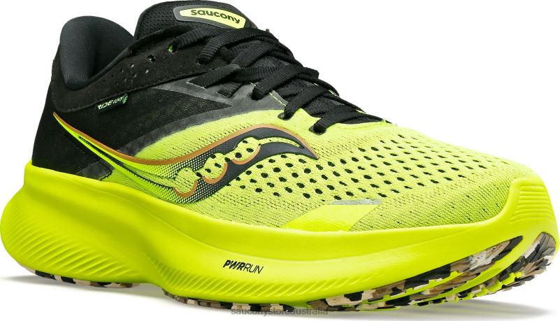 Saucony Women Ride 16 8460X503 Citron/Black