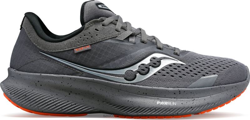 Saucony Women Ride 16 8460X505 Gravel/Zenith