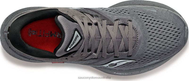 Saucony Women Ride 16 8460X505 Gravel/Zenith