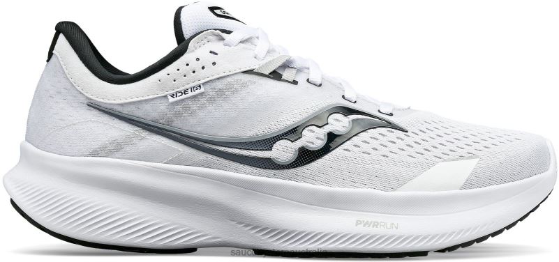 Saucony Women Ride 16 8460X508 White/Black