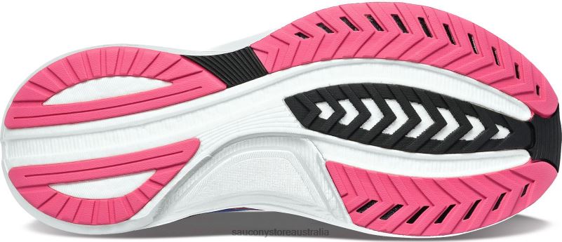 Saucony Women Tempus 8460X564 Blue Raz/Zest