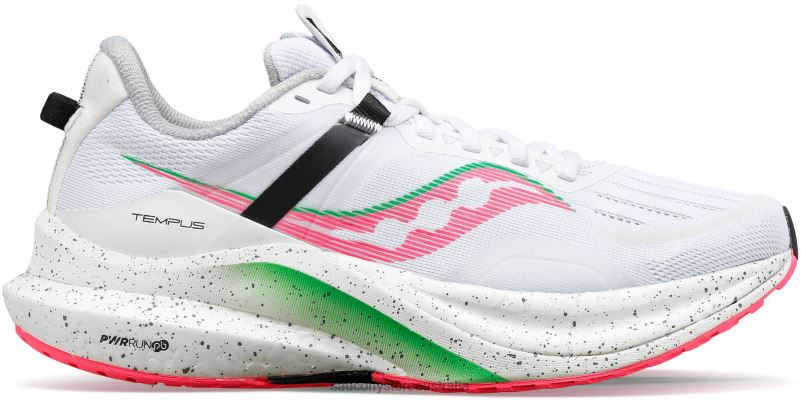 Saucony Women Tempus 8460X570 White/ViZiPink