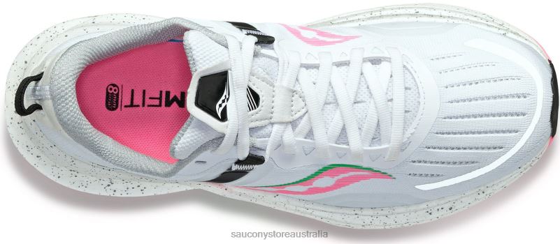 Saucony Women Tempus 8460X570 White/ViZiPink