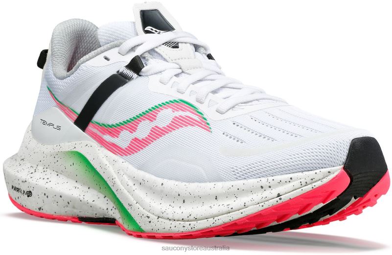 Saucony Women Tempus 8460X570 White/ViZiPink