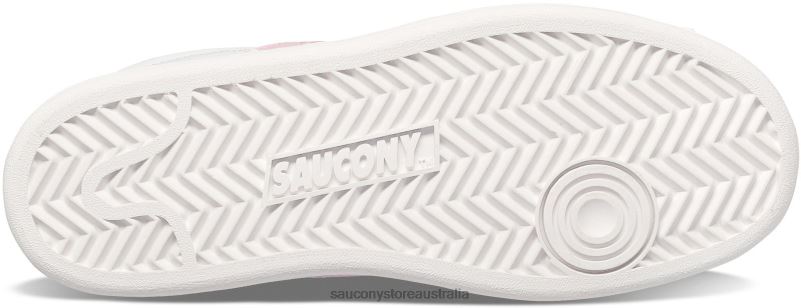 Saucony Women Jazz Court Metallic 8460X663 White/Pink